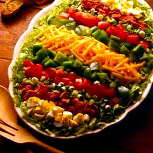 1 Serving Cheddar Cheese Topping - Entree Salad Portion