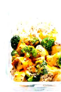 1 Serving Cheddar Chicken & Broccoli Bowl