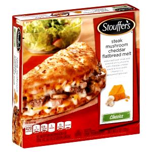 1 Serving Cheese For Bistro Steak Melt Flatbread Sammie