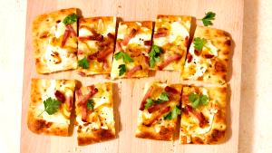 1 Serving Cheese For Kidz Ham & Cheese On Flatbread