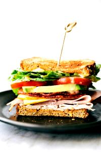 1 Serving Cheese For Small Honey Bacon Club