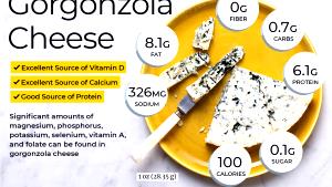 1 Serving Cheese, Gorgonzola