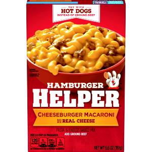 1 Serving Cheeseburger Mac, As Packaged