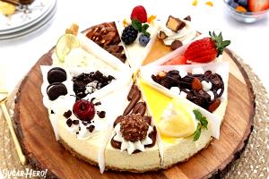 1 Serving Cheesecake Sampler, Plain