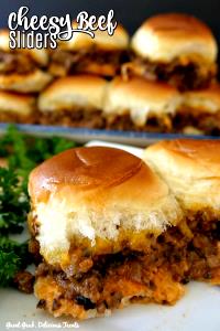 1 serving Cheesy Beef Sliders