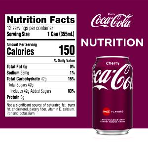 1 Serving Cherry Coca-Cola Medium