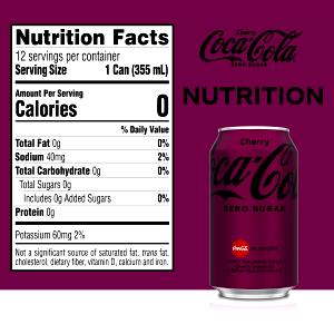1 Serving Cherry Coke Zero