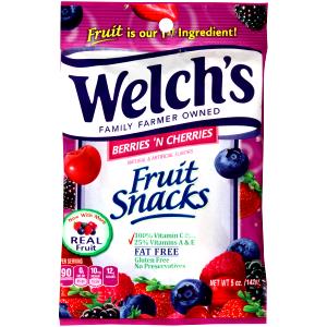 1 Serving Cherry Fruit Snacks