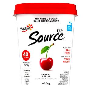 1 Serving Cherry Yogurt