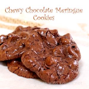 1 serving Chewy Chocolate Meringue Cookie