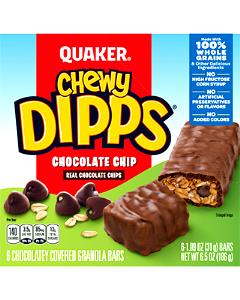 1 Serving Chewy Granola Bar - Candy Coated Chocolate Chip