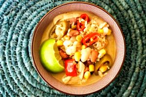 1 Serving Chicken 15 Bean Soup