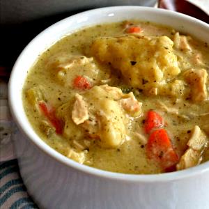 1 Serving Chicken And Dumpling Soup - Large