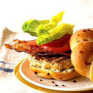 1 Serving Chicken BLT Burger