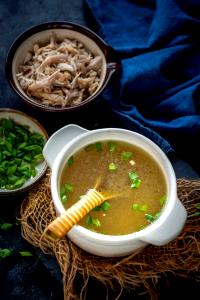 1 Serving Chicken Breast - Cooked İn Original House Soup Base