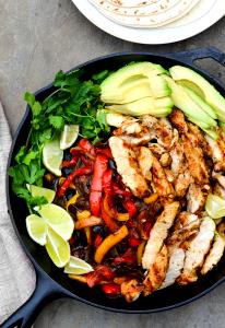 1 Serving Chicken Breast Meat For Fajitas