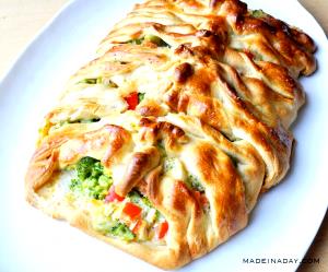 1 serving Chicken Broccoli Braid