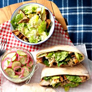 1 Serving Chicken Caesar Pita Sandwich