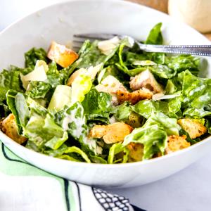 1 Serving Chicken Caesar Salad - Special Request No Dressing