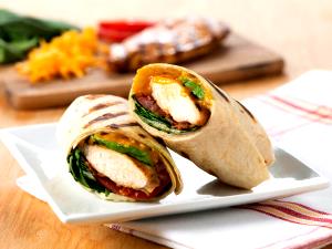 1 Serving Chicken California Wrap
