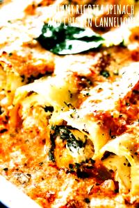 1 serving Chicken Cannelloni Pasta