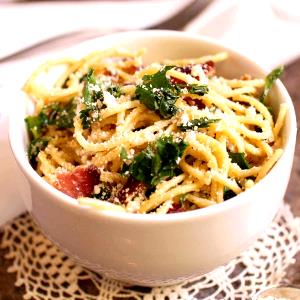 1 Serving Chicken Carbonara - Regular W/ Cheese & Dressing