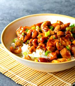 1 Serving Chicken Cashew With Grilled Chicken