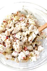 1 Serving Chicken Feta Salad - Special Request Less Feta Cheese