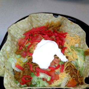 1 Serving Chicken Fiesta Taco Salad Without Shell