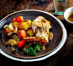 1 Serving Chicken Meal, Roasted