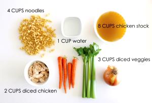 1 Serving Chicken & Noodles