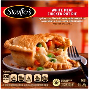 1 Serving Chicken Pie, Frozen