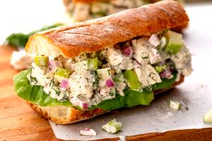 1 Serving Chicken Salad Medium Sub