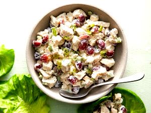 1 Serving Chicken Salad W/ Grapes