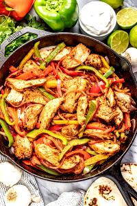 1 serving Chicken Sizzling Fajitas