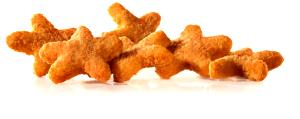 1 Serving Chicken Star (6 Pieces)