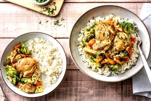 1 Serving Chicken Vegetable & Rice