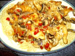 1 serving Chicken Vino Bianco