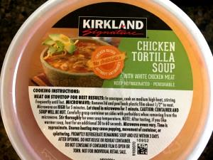 1 Serving Chickentortilla Soup Bowl