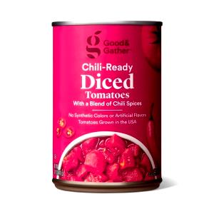 1 Serving Chili Ready Diced Tomatoes
