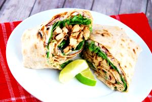 1 Serving Chipotle Chicken Wrap