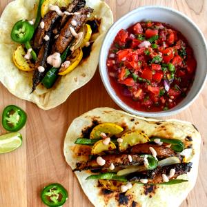 1 Serving Chipotle Portabella Mushroom Fajitas
