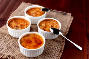 1 serving Chocolate Banana Creme Brulee