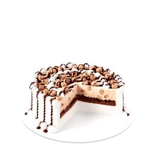 1 Serving Chocolate Chip Cookie Dough Blizzard Cake, 10", 1/10 Slice
