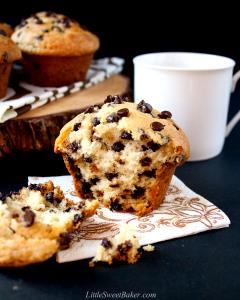1 Serving Chocolate Chocolate Chip Muffin Pucks