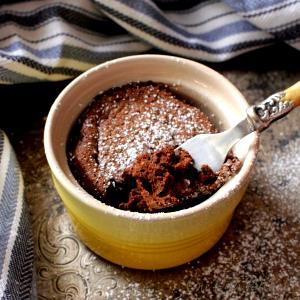 1 Serving Chocolate, Dish, Two Scoop