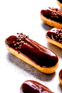 1 Serving Chocolate Eclair