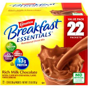 1 Serving Chocolate Flavor Powder Mix (with Added Nutrients, with Whole Milk)