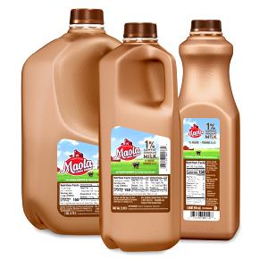 1 Serving Chocolate Low Fat Milk Chug, One Percent