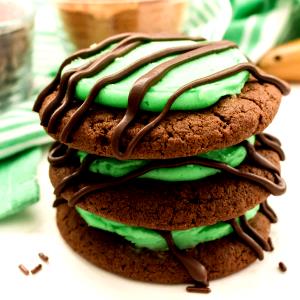 1 Serving Chocolate Mint Cookies